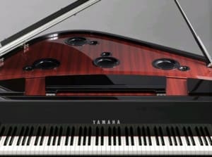 What is a hybrid piano?