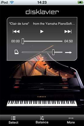 Yamaha Disklavier App is free and can be downloaded right away