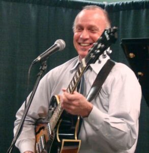 Bob Teague on guitar