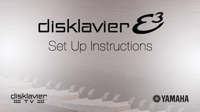 You'll find Disklavier resources here