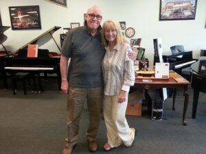 John Shuck at Miller Piano Specialists