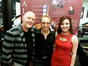 Alex Zsolt, Kirk Dearman, and Stephanie DeWolfe