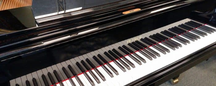 Just ARRIVED…..Petrof – hand made piano 6’4″