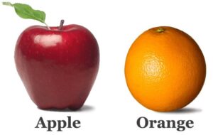 Apple and Orange