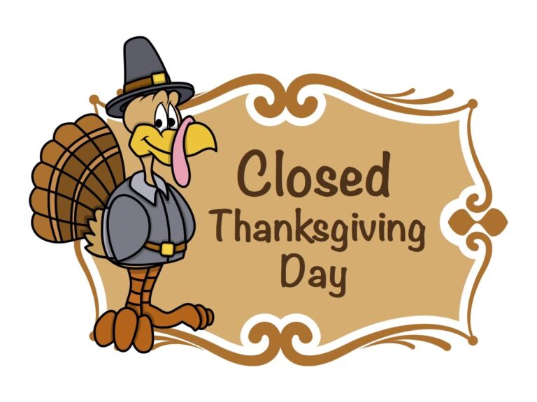 Closed Thanksgiving Day Thursday November 22nd Miller Piano   Closed Thanksgiving Turkey3 1 768x576 