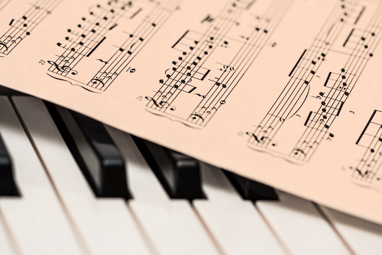 piano notes for beginners with letters