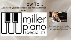 How to bluetooth your Yamaha CLP