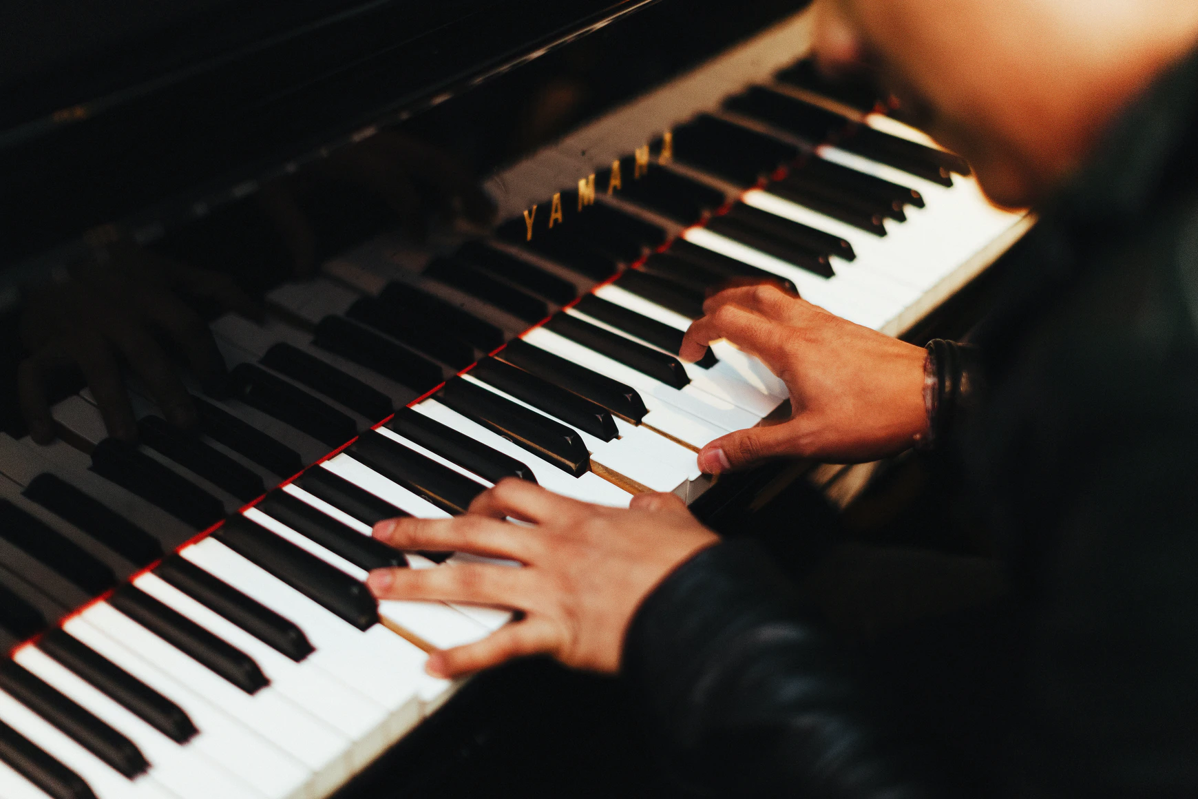 Yamaha piano keys