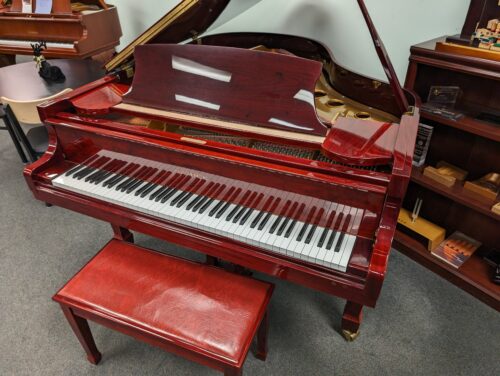 Red Mahogany Samick Grand Piano