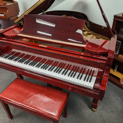 Red Mahogany Samick Grand Piano