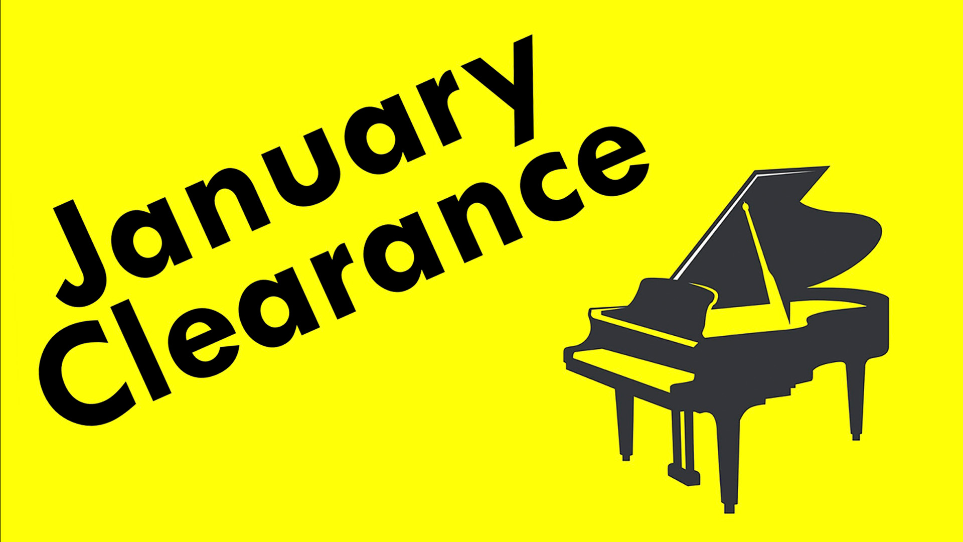 January Clearance Sale Miller piano Specialists