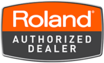 Roland Authorized Dealer logo at Miller Piano Specialists Nashville TN