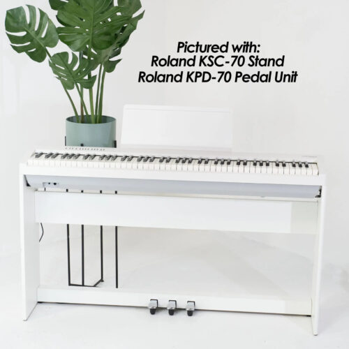 Roland FP-30X-WH Bundle Console Digital Piano