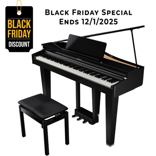 Roland GP-3-PE 2'1" Digital Grand Piano