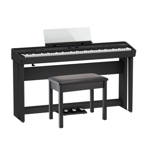 Roland FP-90X Home Bundle - Black Portable Digital Piano