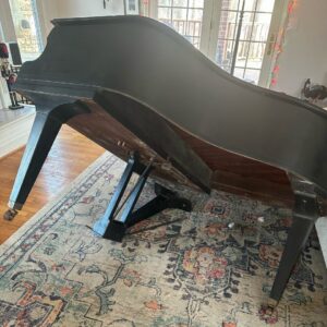 Fallen piano when leg broke during a move