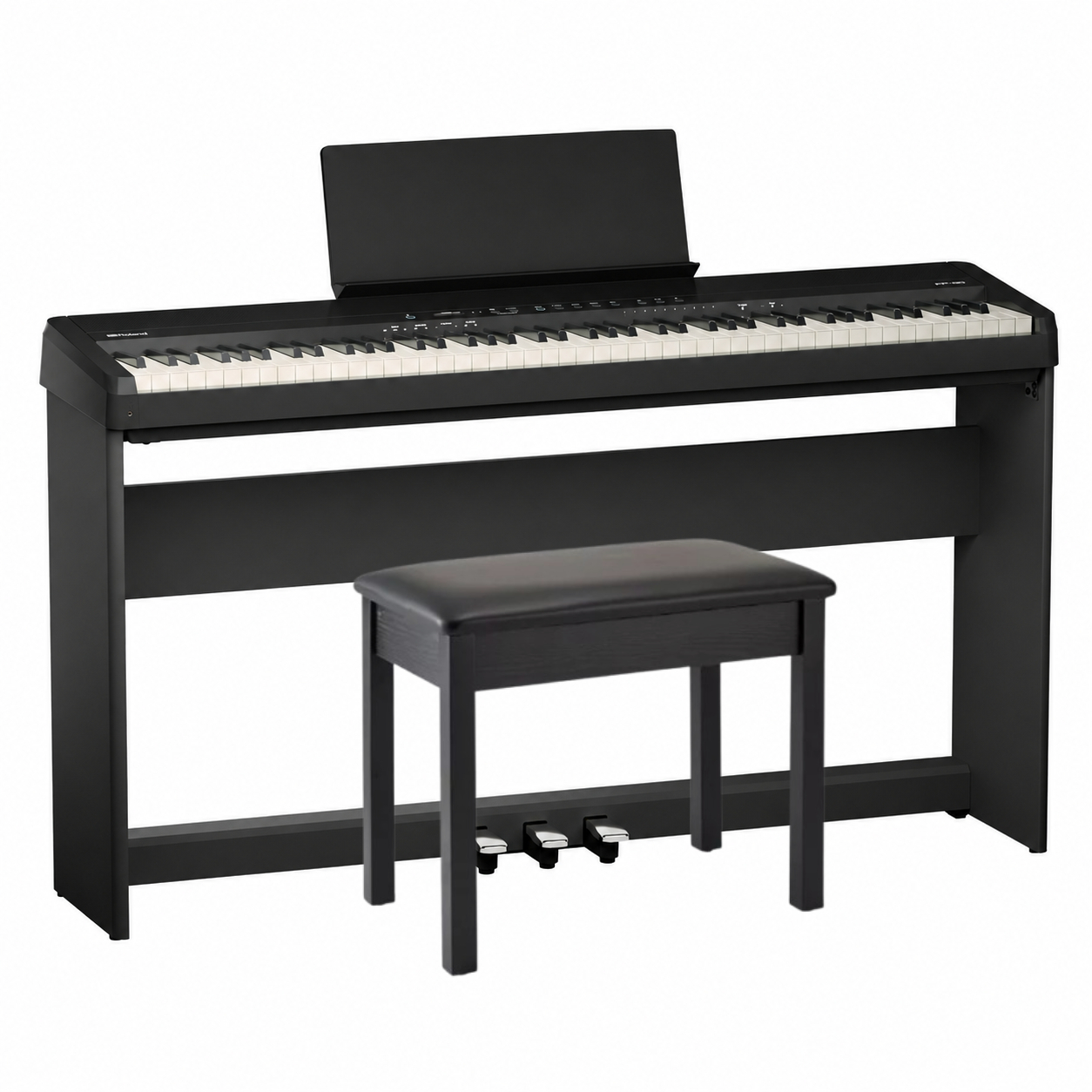 Roland FP-40 Home Bundle - Black Portable Digital Piano